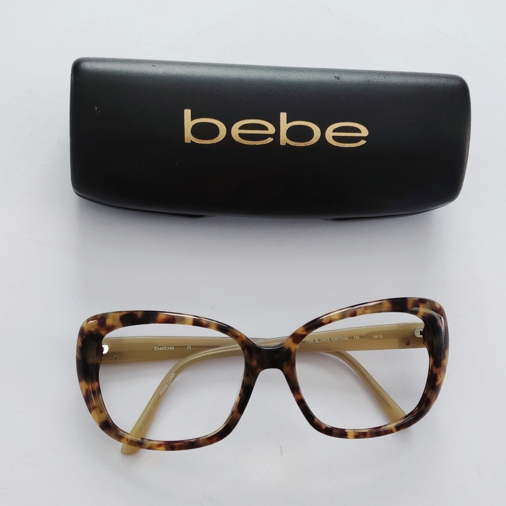 Bebe Tortoise Shell Women's Glasses Frame. Pre-owned.